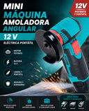 Mini Maquina Amoladora Angular 12 V Eléctrica Portátil
