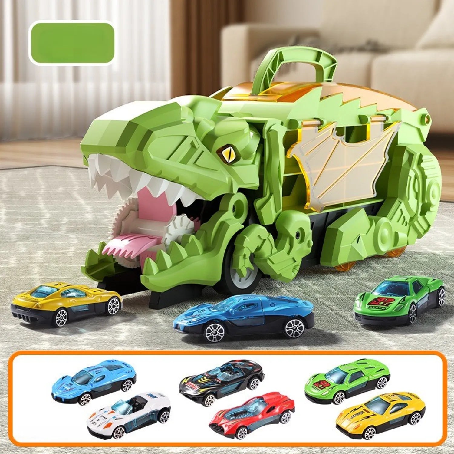 JUGUETE CAMION DE DINOSAURIO
