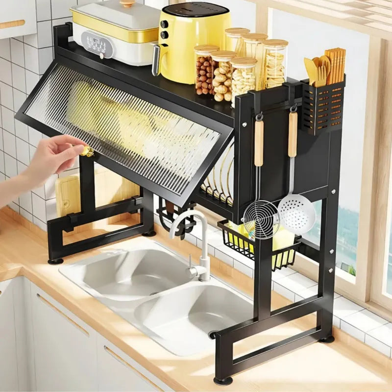 ESCURRIDOR DE PLATOS DE 2 PISOS